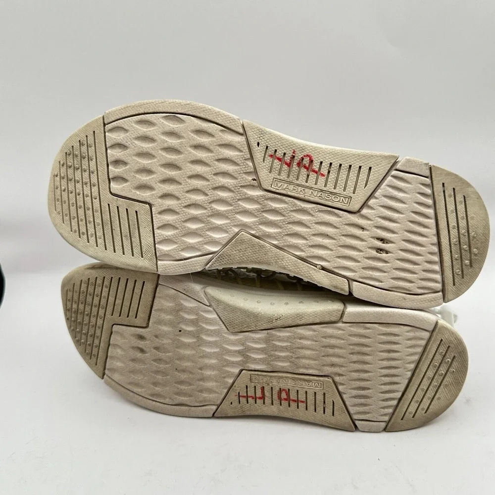 Mark Nason Los Angeles Sneakers Shoes Womens 7 White Athletic Gym Athleisure‎